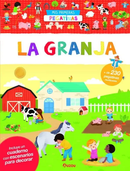 MI PRIMER LIBRO DE PEGATINAS. LA GRANJA