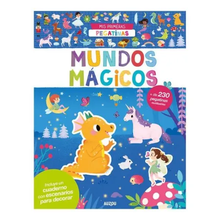 MIS PRIMERAS PEGATINAS. MUNDOS MAGICOS