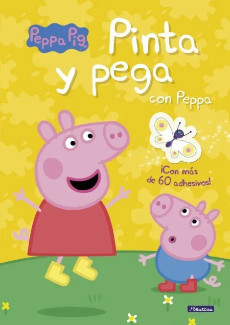 PEPPA PIG. CUADERNO DE ACTIVIDADES - PINTA Y PEGA CON PEPPA