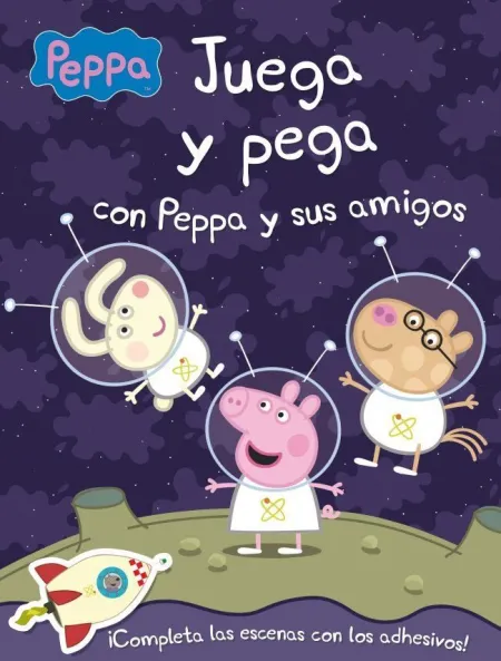 PEPPA PIG. CUADERNO DE ACTIVIDADES - JUEGA Y PEGA CON PEPPA Y SUS AMIGOS