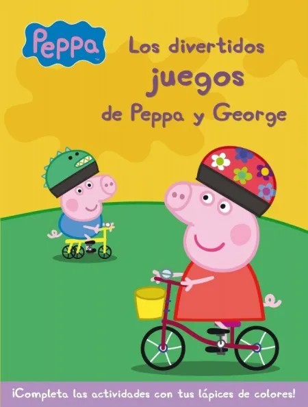 PEPPA PIG. CUADERNO DE ACTIVIDADES - LOS DIVERTIDOS JUEGOS DE PEPPA Y GEORGE