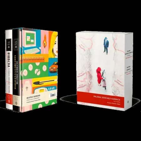 ESTUCHE PREMIO PLANETA 2024 (VICTORIA + FUEGO EN LA GARGANTA)