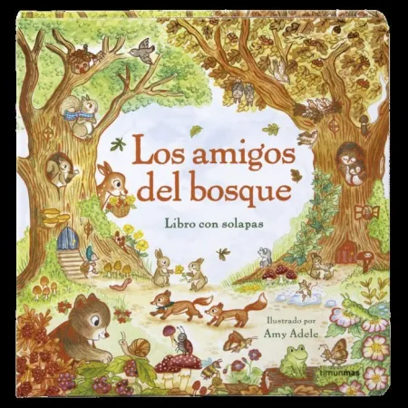 AMIGOS DEL BOSQUE, LOS. LIBRO CON SOLAPAS