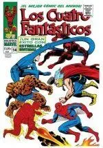 BIBLIOTECA MARVEL LOS 4 FANTÁSTICOS 14. 1967-68: FANTASTIC FOUR 68-73