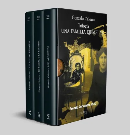 ESTUCHE UNA FAMILIA EJEMPLAR (PREMIO CERVANTES 2025)