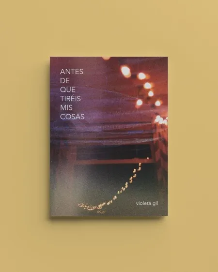 ANTES DE QUE TIRÉIS MIS COSAS