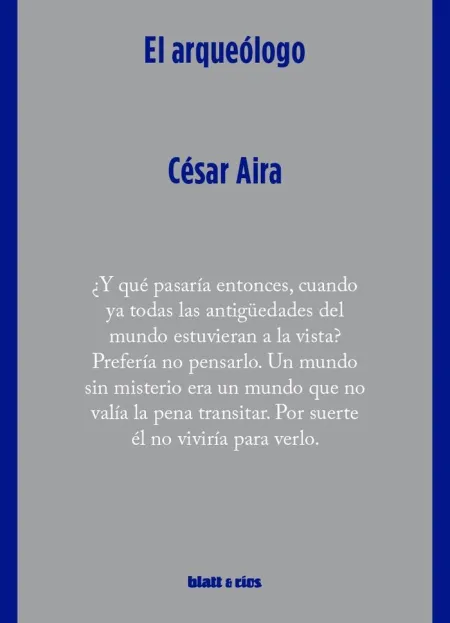 EL ARQUEÓLOGO