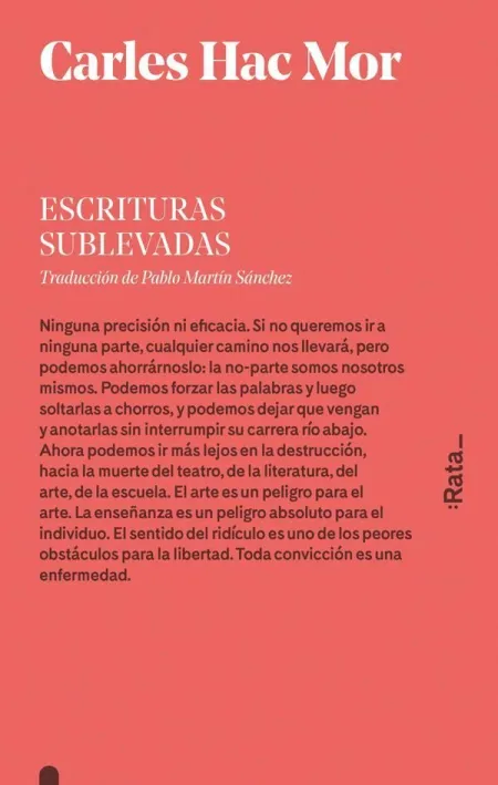 ESCRITURAS SUBLEVADAS