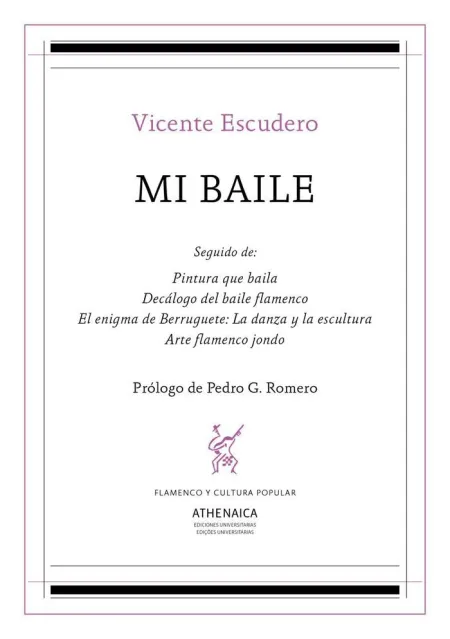 MI BAILE Y OTROS ESCRITOS