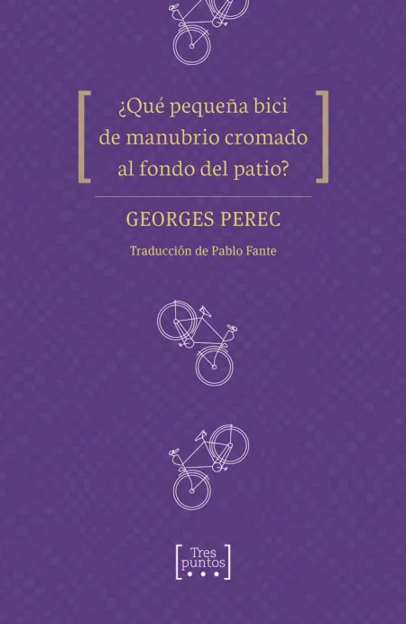 ¿QUÉ PEQUEÑA BICI DE MANUBRIO CROMADO AL FONDO DEL PATIO?