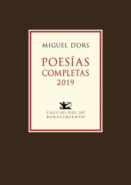 POESÍAS COMPLETAS 2019