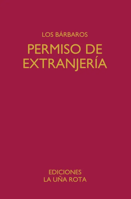 PERMISO DE EXTRANJERÍA