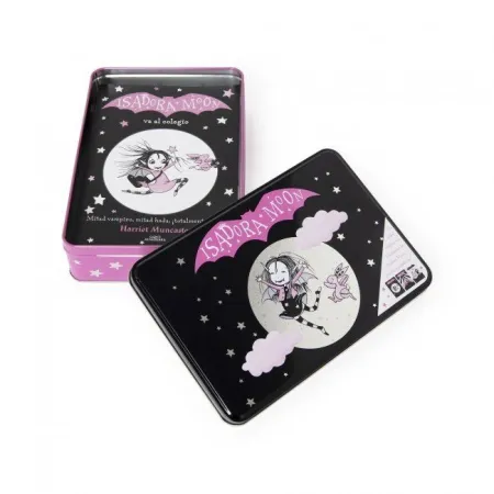 ISADORA MOON - UN COFRE MÁGICO CON 3 HISTORIAS DE ISADORA MOON (¡INCLUYE PEGATIN