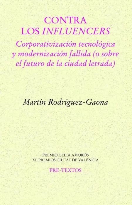 CONTRA LOS INFLUENCERS