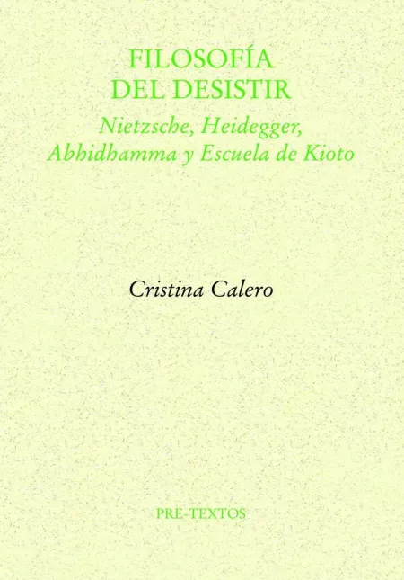 FILOSOFÍA DEL DESISTIR