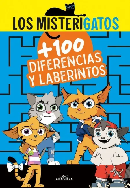 LOS MISTERIGATOS - MÁS DE 100 LABERINTOS Y DIFERENCIAS