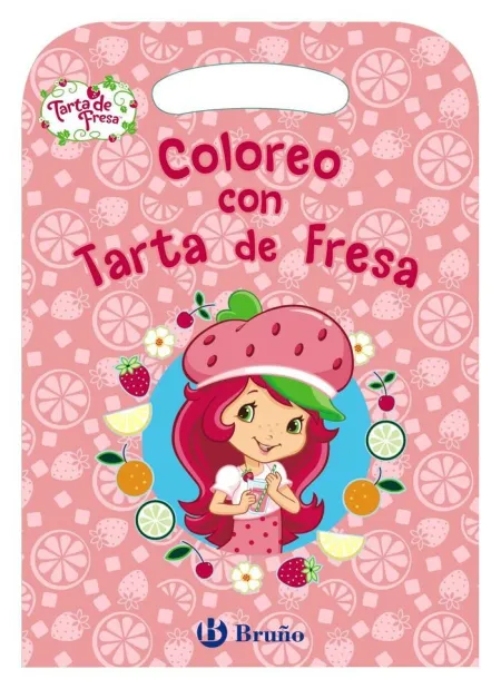 COLOREO CON TARTA DE FRESA