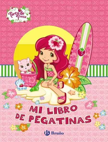 MI LIBRO DE PEGATINAS. TARTA DE FRESA