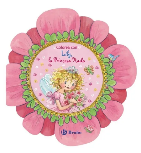 COLOREA CON LILY, LA PRINCESA HADA
