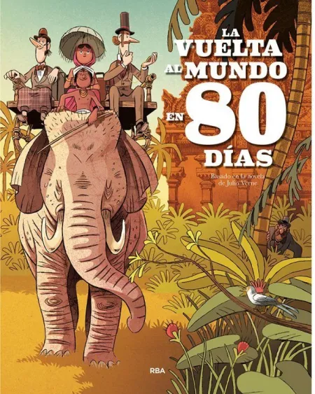 LA VUELTA AL MUNDO EN 80 DÍAS (ÁLBUM ILUSTRADO)