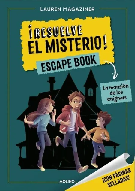 RESUELVE EL MISTERIO! ESCAPE BOOK 1 - LA MANSION DE LOS ENIGMAS