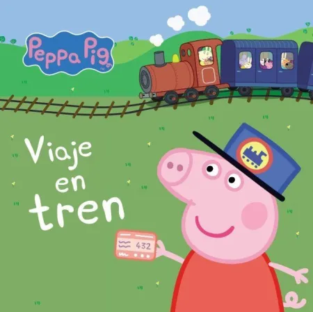 PEPPA PIG. LIBRO DE CARTÓN - VIAJE EN TREN