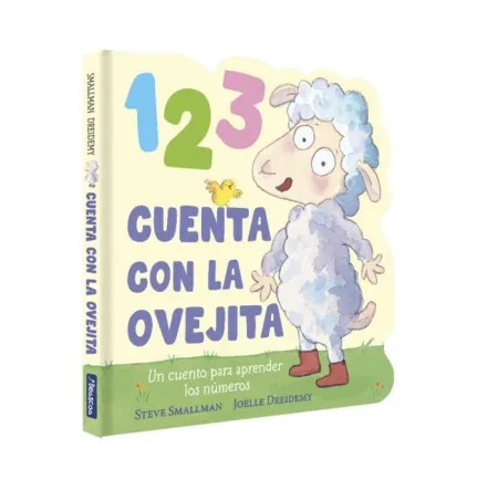 1 2 3 CUENTA CON LA OVEJITA (LA OVEJITA QUE VINO A CENAR. LIBRO DE CARTÓN)