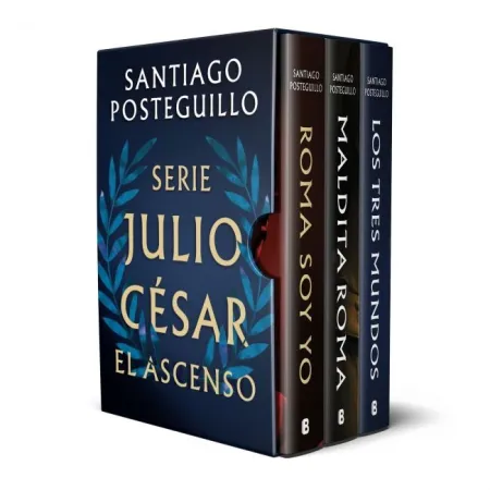 SERIE JULIO CÉSAR: EL ASCENSO (EDICIÓN ESTUCHE CON: ROMA SOY YO  MALDITA ROMA 
