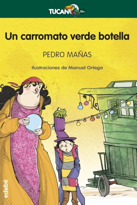 UN CARROMATO VERDE BOTELLA