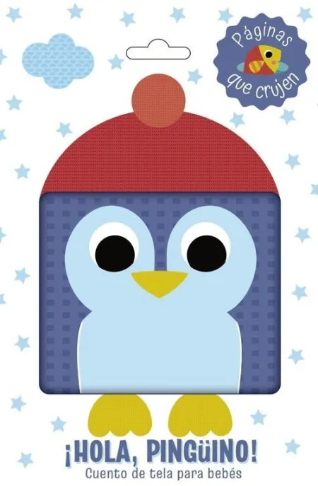 HOLA, PINGUINO! CUENTO DE TELA PARA BEBES