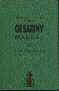 MANUAL DE PRESTIDIGITACION