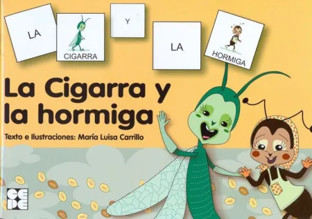 PICTOGRAMAS: LA CIGARRA Y LA HORMIGA