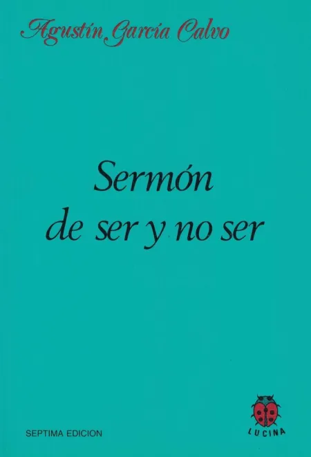 SERMÓN DE SER Y NO SER