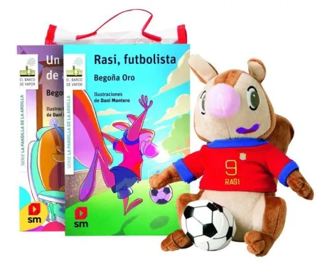 LA PANDILLA DE LA ARDILLA. PACK RASI FUTBOLISTA