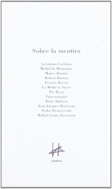 SOBRE LA MENTIRA