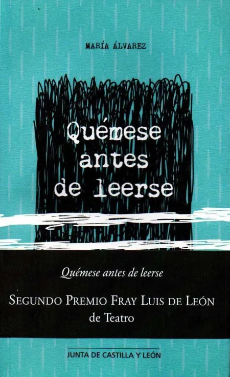 QUÉMESE ANTES DE LEERSE