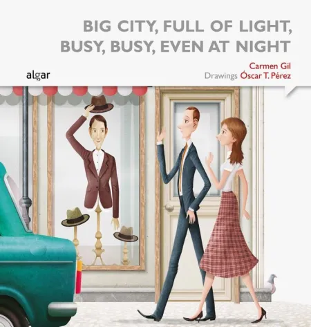 BIG CITY, FULL OF LIGHT BUSY, BUSY, EVEN AT NIGHT