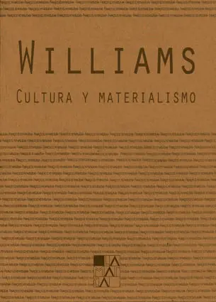 CULTURA Y MATERIALISMO