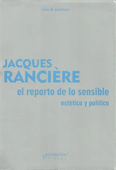 REPARTO DE LO SENSIBLE