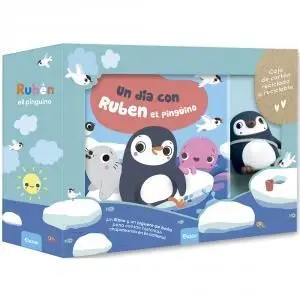 LIBRO DE BAÑO. UN DÍA CON RUBÉN EL PINGÜINO