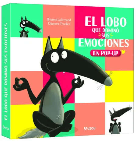 EL LOBO QUE DOMINÓ SUS EMOCIONES.POP-UP