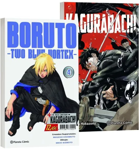 BORUTO: TWO BLUE VORTEX Nº 04  + KAGURABACHI Nº 01 (PACK ESPECIAL)
