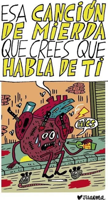 ESA CANCION DE MIERDA QUE CREES QUE HABLA DE TI